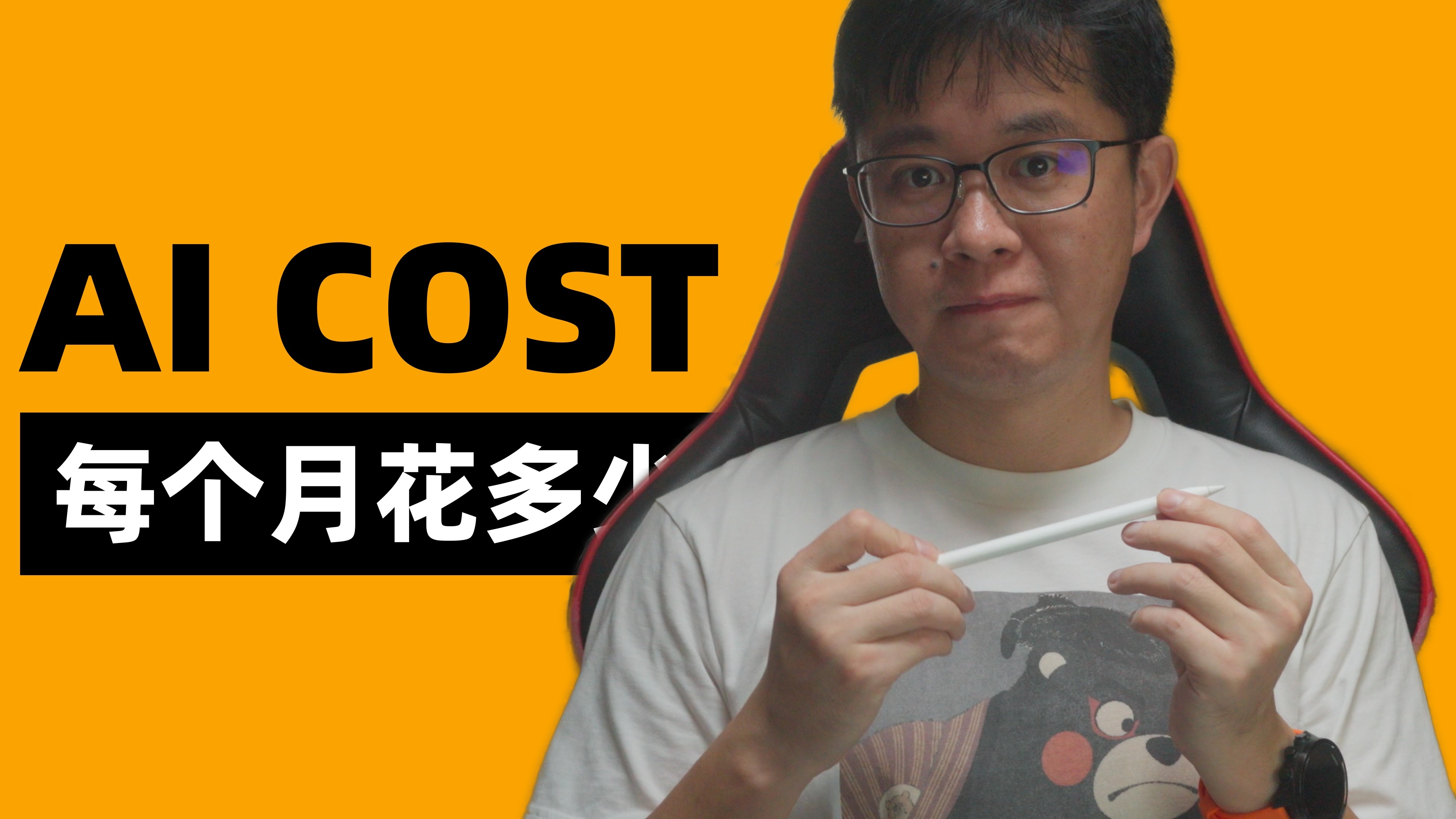 我每个月在AI上花多少钱？